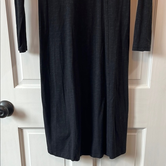 Horny Toad Long sleeve Lightweight Black Midi Dress - Size Small - Picture 11 of 12